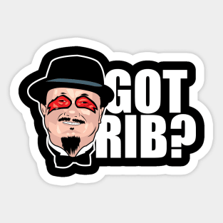 Got Rib? Sticker